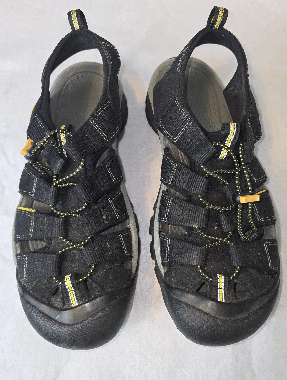 KEEN Newport H2 Men's Waterproof Hiking Sandals Black Size 10 US Water Shoes
